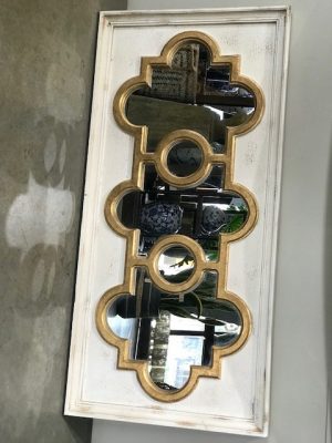Distressed Gold Mirror