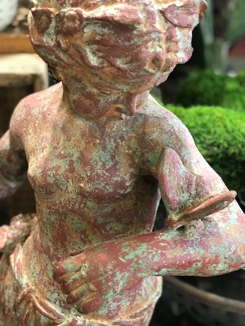 Girl & Her Butterfly Garden Statue - Image 2