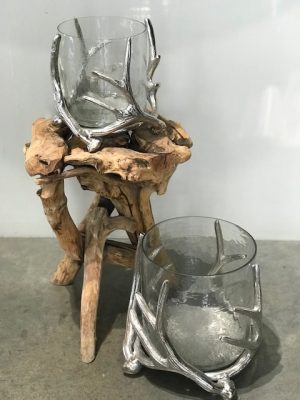 Silver Antler Container