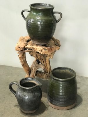 Green Pottery Collection