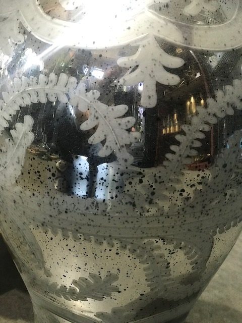 Mercury Glass Vases - Image 2