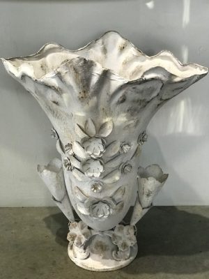 French Metal Garden Planter