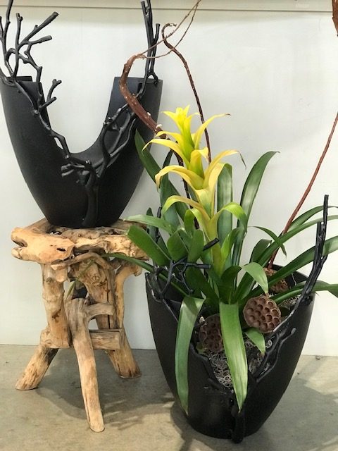 Metal Branch Vase