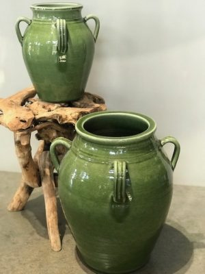 Green Handle Pots