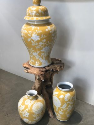 Green & Yellow Chinoiserie